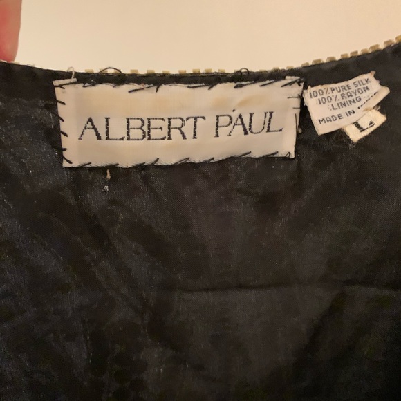 COPY - Vintage long sleeve beaded blouse - Picture 5 of 5